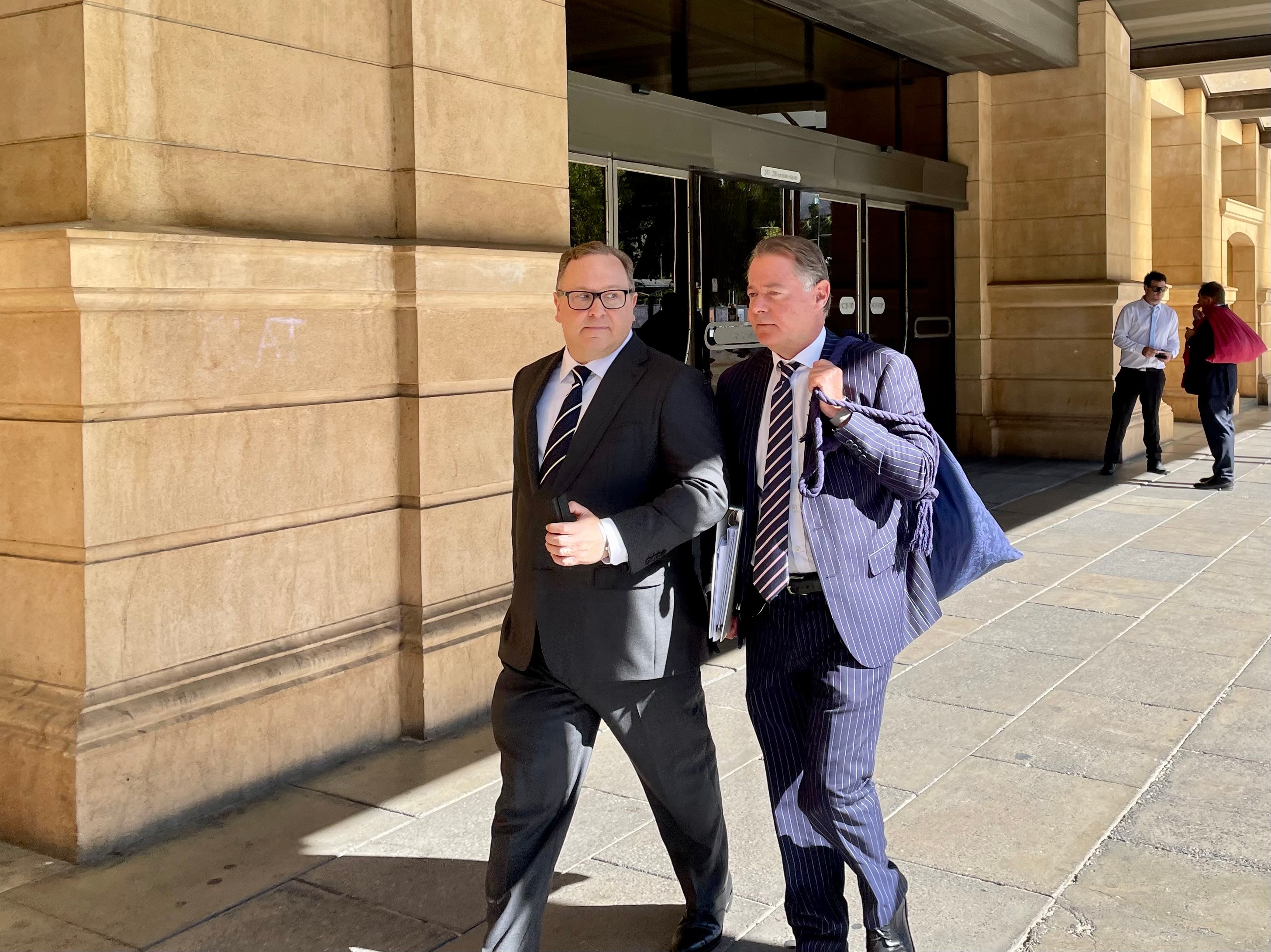 Antoni Gregory Furman leaves court.