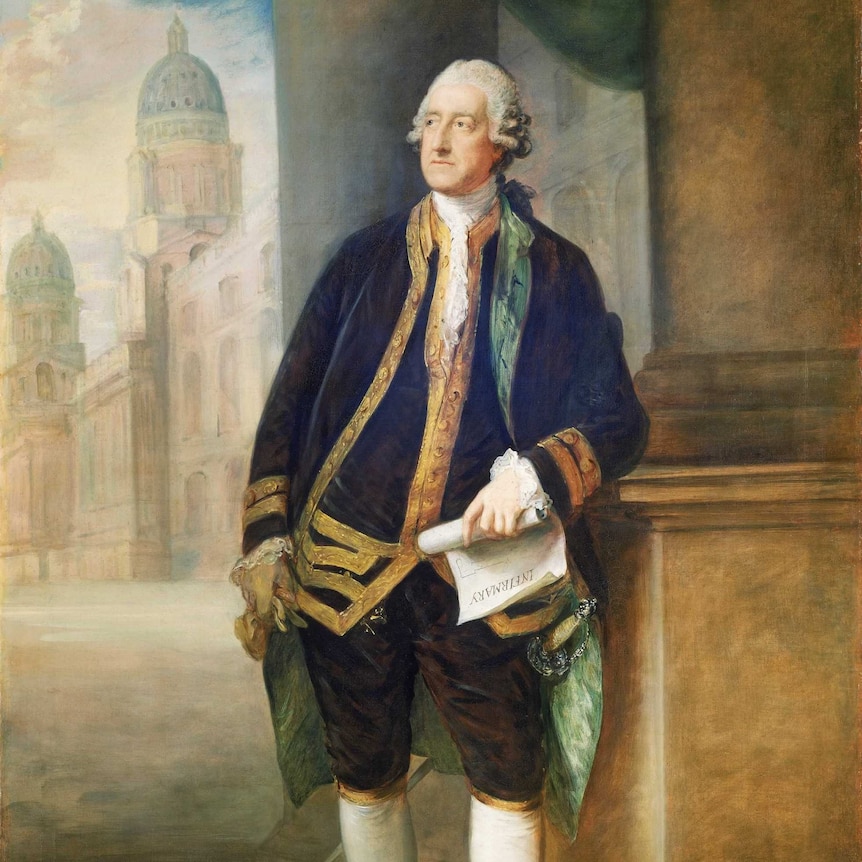 Portrait of John Montagu, 4th Earl of Sandwich – the supposed inventor of the sandwich