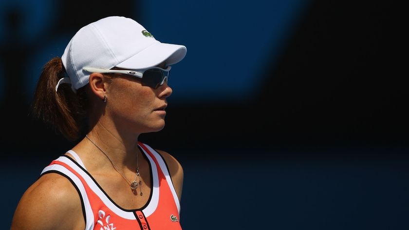 I will survive...the win should provide a morale boost for Stosur, who had a tough build-up to the Open.