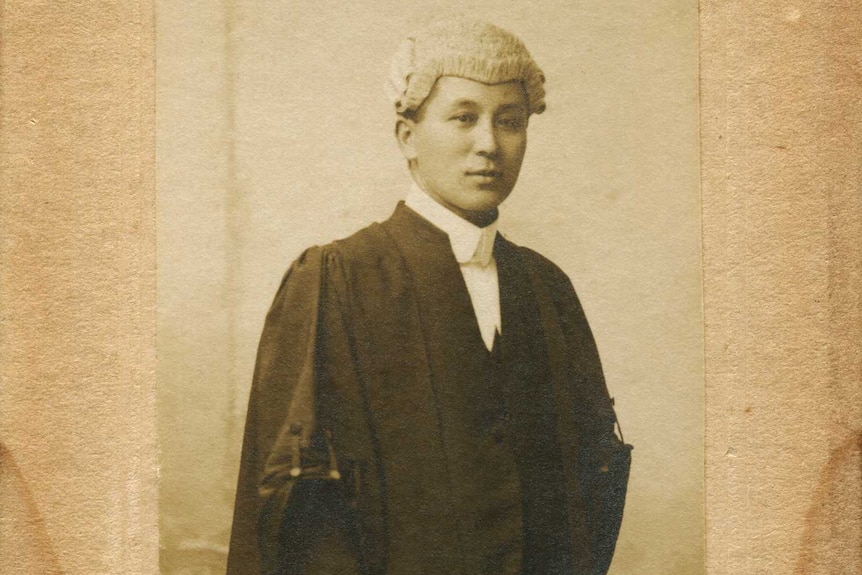 William Ah Ket young robes