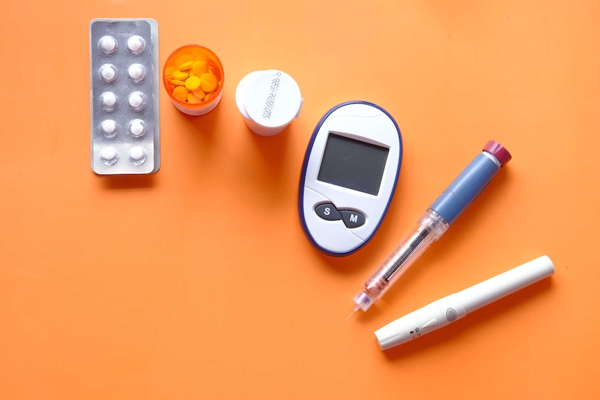 Insulin pen and diabetic measurement tools.