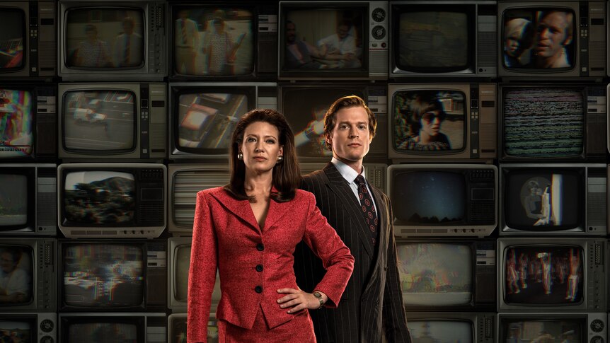 Promotional image for the ABC television series The Newsreader