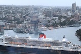 The Queen Elizabeth and Queen Mary 2 in Sydney