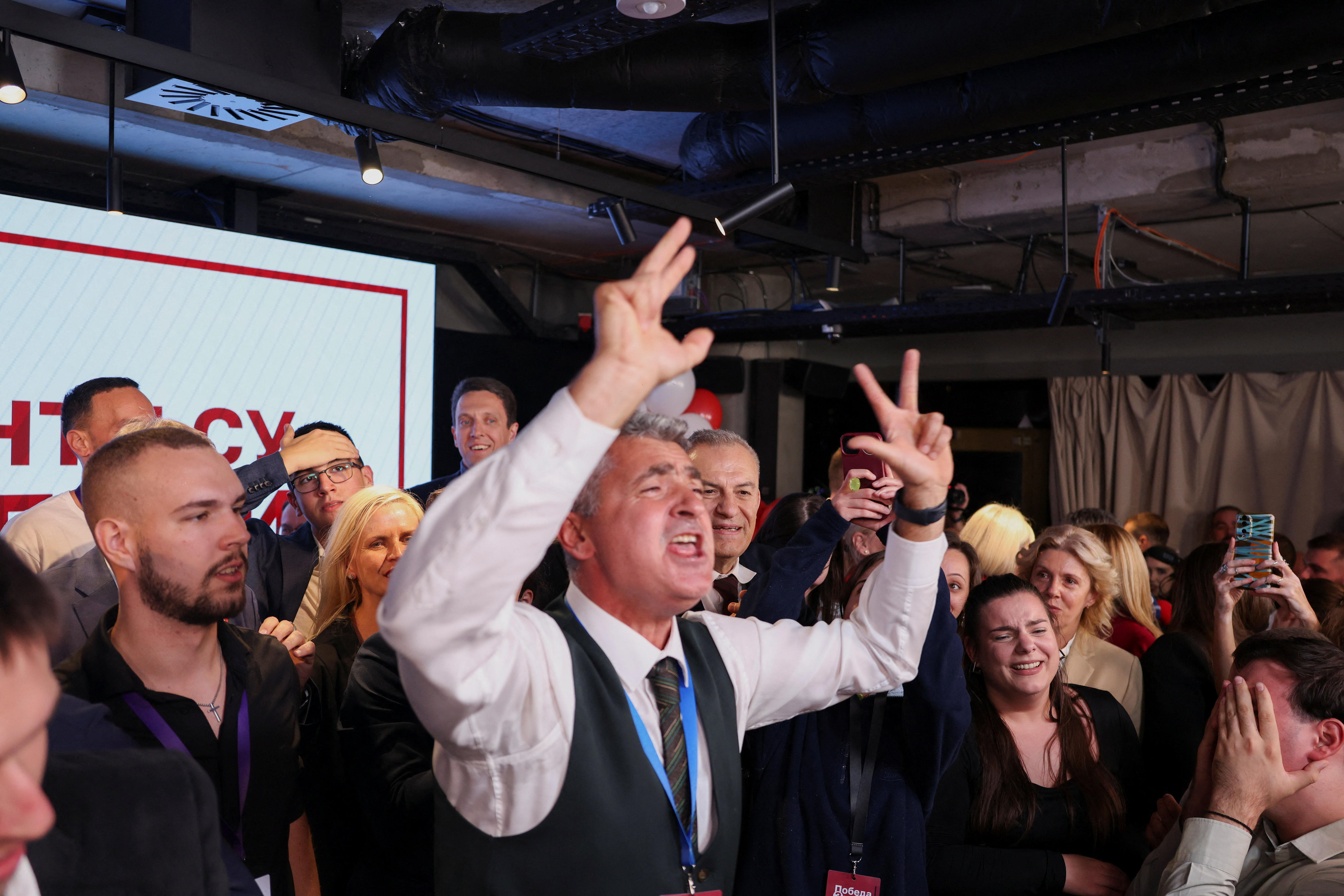 Breaking: Serbian president concedes defeat to student-led movement in election