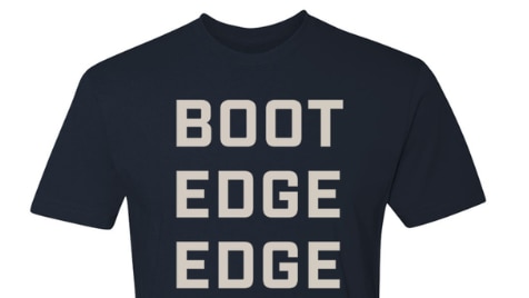 A t-shirt from the campaign website of Pete Buttigieg explaining how to pronounce his name.