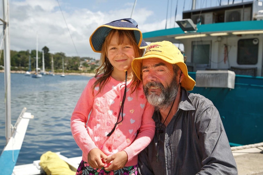 Alan Langdon and daughter Que sailed from Kawhia Harbour to Ulladulla.