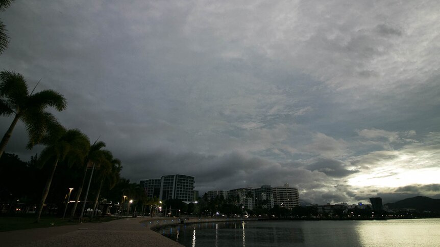 Clouds over Cairns foreshore