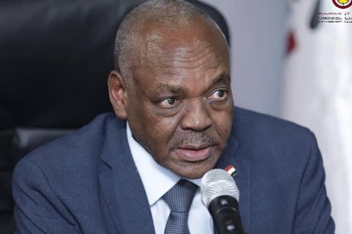 Sudan's Minerals Minister Mohamed Bashir Abunammu