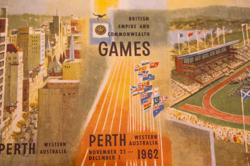 1962 Perth Commonwealth Games material.