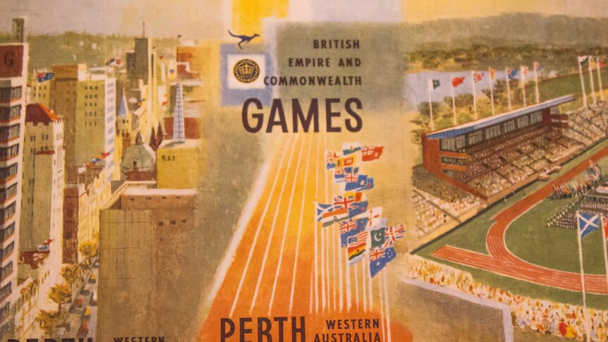1962 Perth Commonwealth Games material.