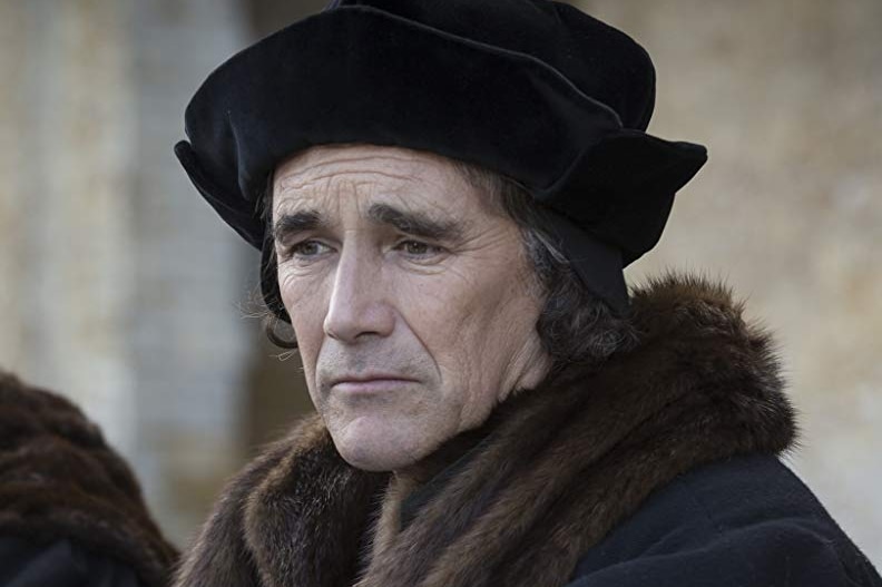 The actor Mark Rylance in character as Thomas Cromwell in BBC's Wolf Hall