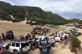 West coast 4WD enthusiasts protest closure of tracks
