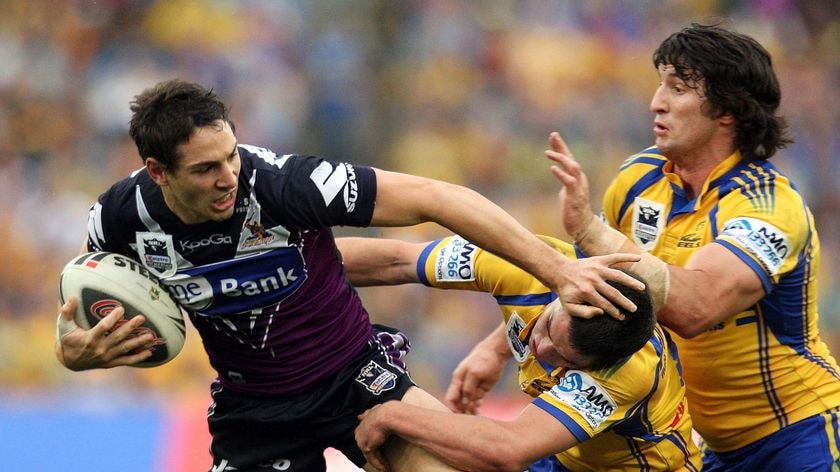 Billy Slater... the Rebels deny that the Storm superstar is on their radar.