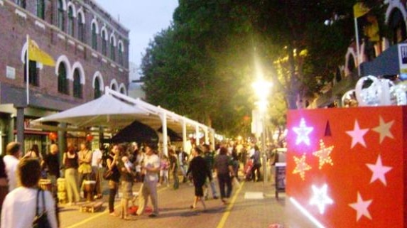Newcastle's successful red lantern night markets