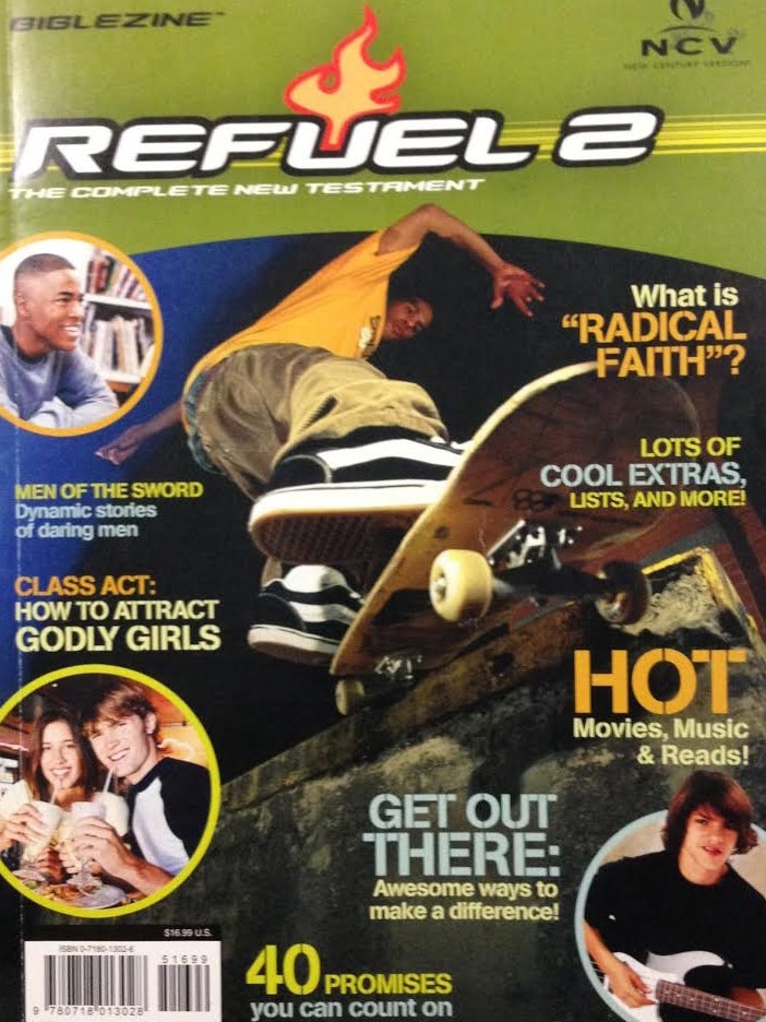 Refuel 2: The 'biblezine' given to students at Torquay College by Access Ministries