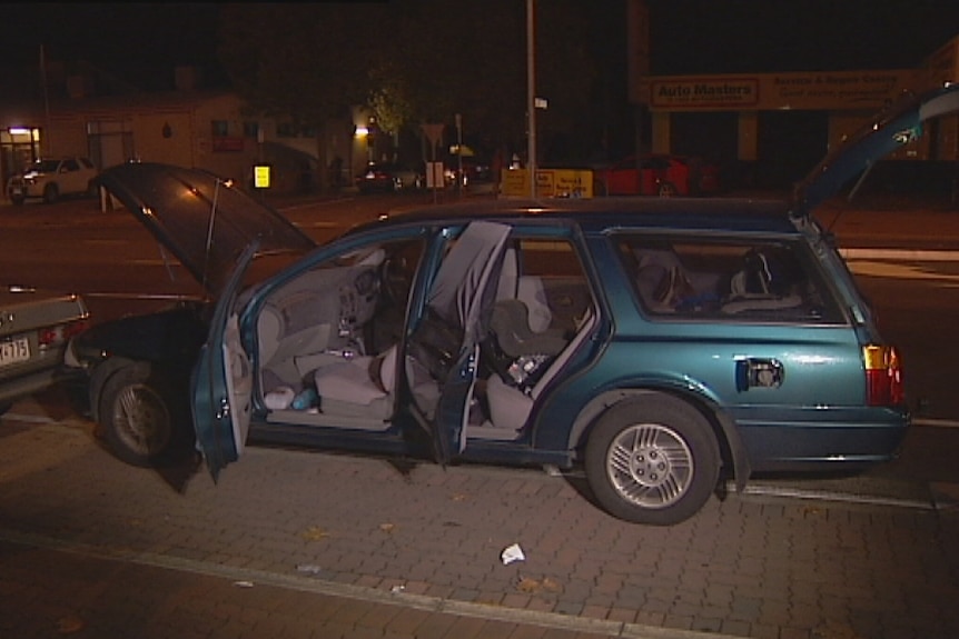 Car crash in Hilton, Adelaide