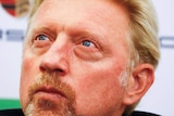 Close up of Boris Becker in 2017.