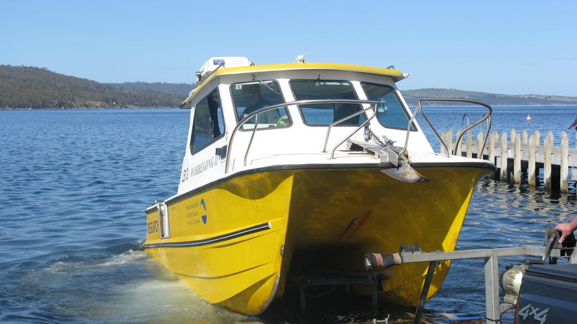 Tasmanian Aquaculture Fisheries Institute boat