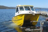 Tasmanian Aquaculture Fisheries Institute boat