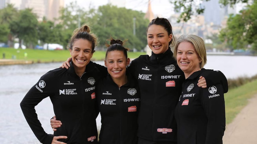 Magpies netball captains