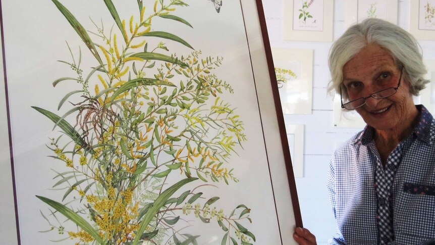 Botanical artist Jenny Mace
