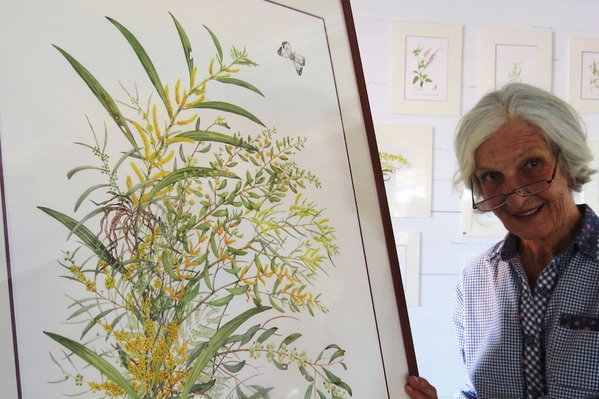 Botanical artist Jenny Mace
