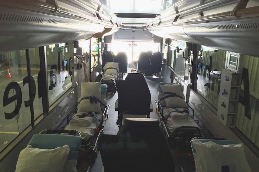 The interior of the new Ambus