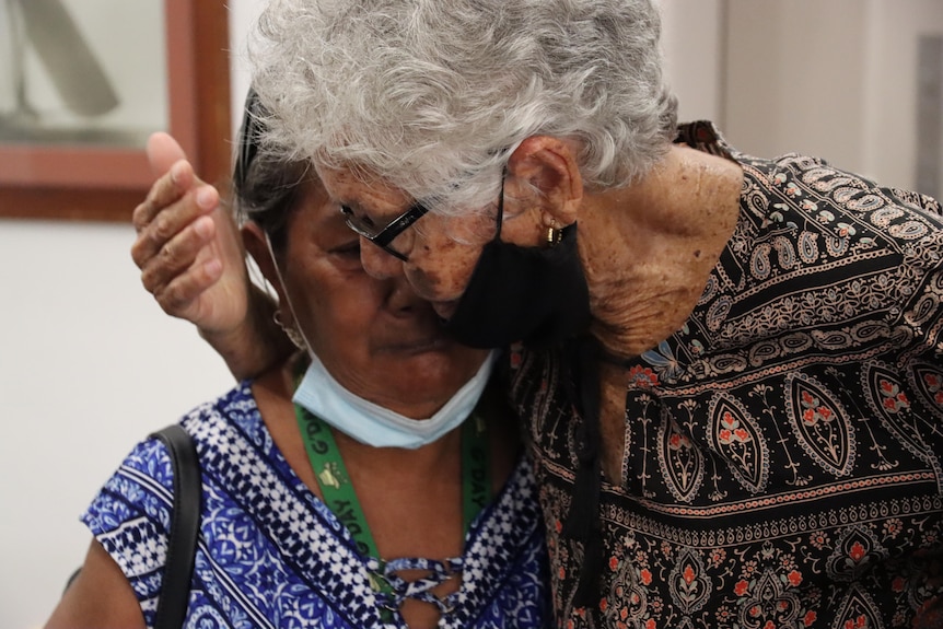First Nations survivors of abuse from the Garden Point mission have received an apology in Darwin on November 18, 2021. 