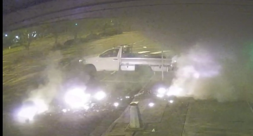 Man airlifted to Melbourne hospital after firebombing gone wrong