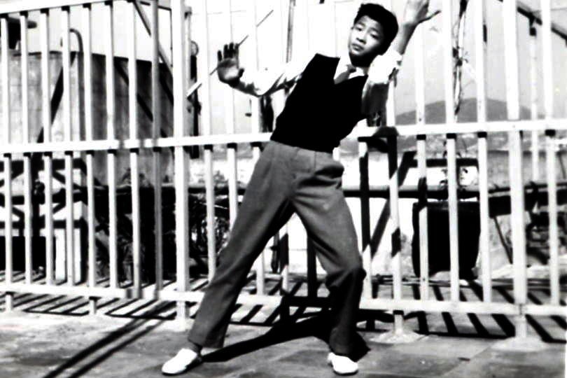 A young Francis Lee practicing Tai Chi in 1959.