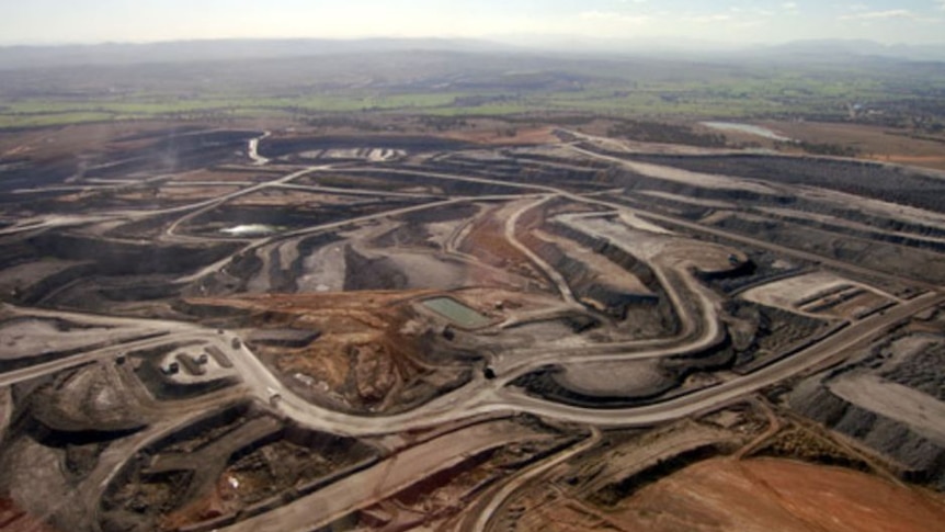 BHP Billiton's Mount Arthur coal mine, Muswellbrook, Hunter Valley.
