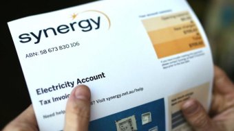 A Synergy power bill.