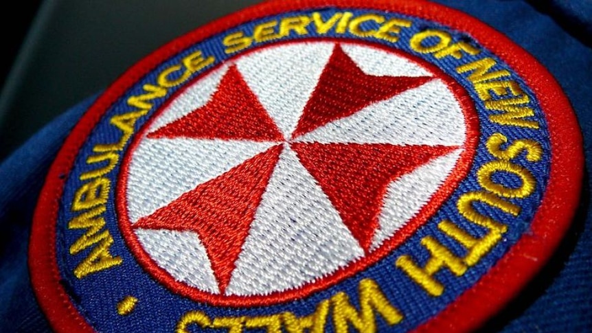 ambulance service NSW generic logo on sleeve thumbnail