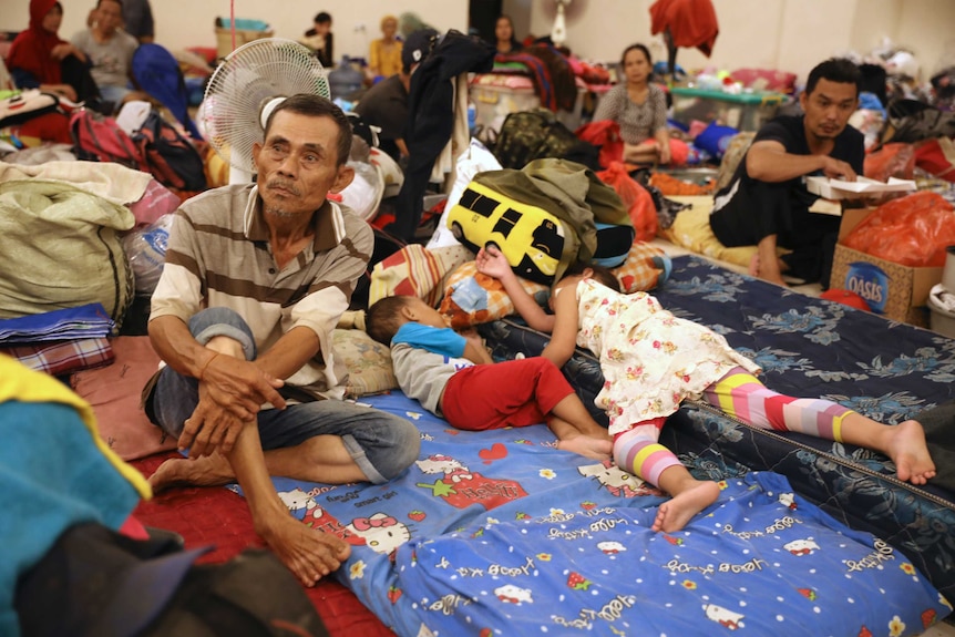 Jakarta flood shelter