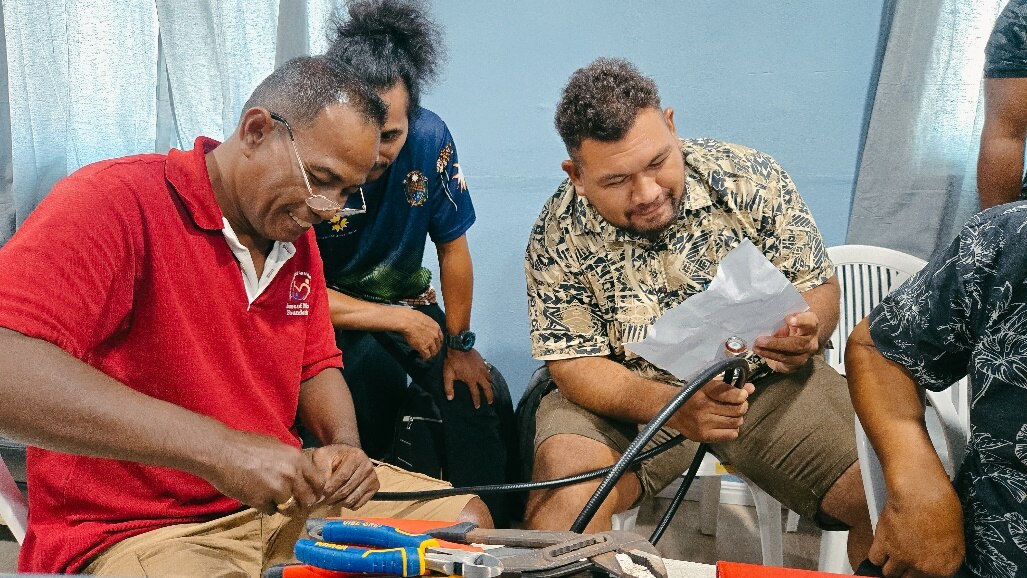 Connection in many forms: Pacific broadcast technicians pull together ...