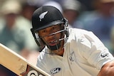 Ross Taylor bats at the WACA