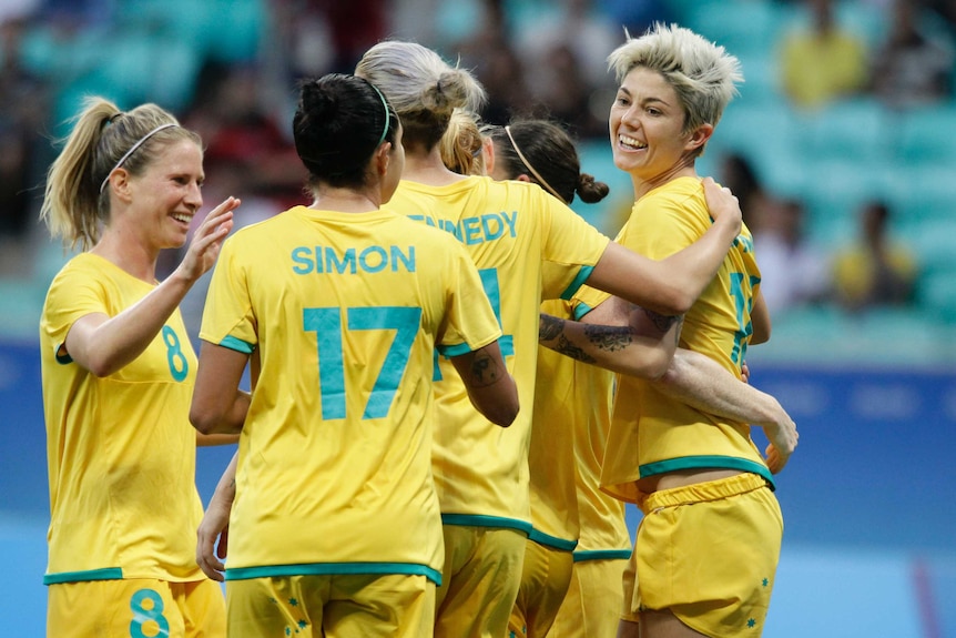 Heyman celebrates goal against Zimbabwe