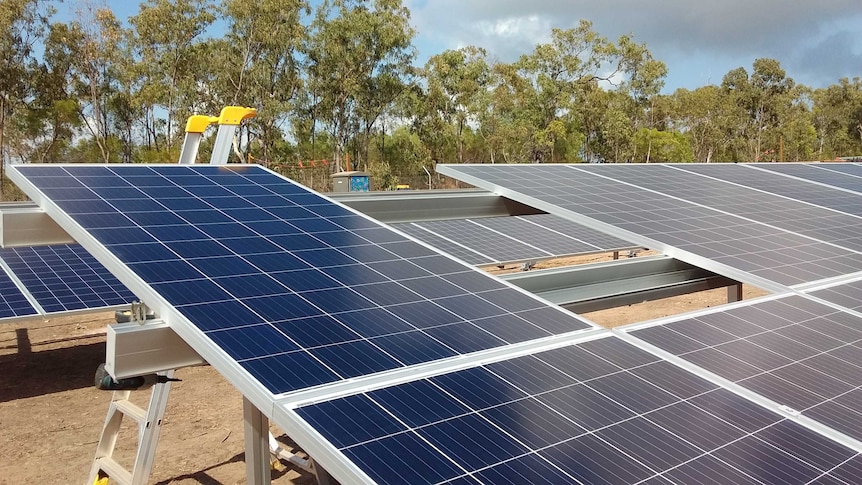Solar farm at Warruwi