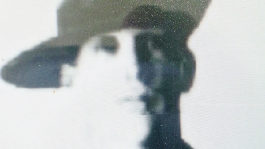 headshot of soldier in Anzac hat