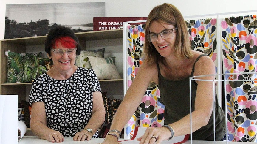 mother daughter sewing