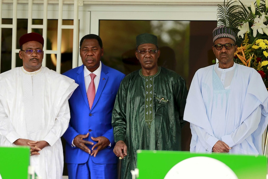 African leaders attend a summit for heads of states in Abuja, Nigeria