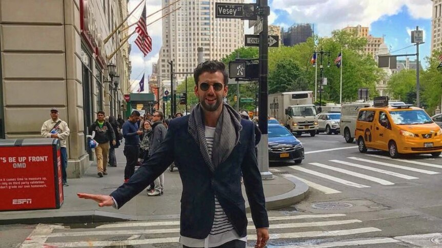 Daniel Christidis in New York City