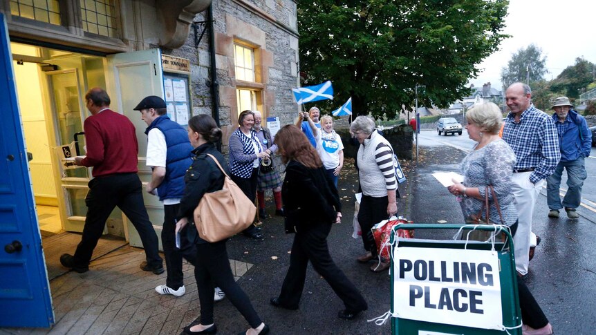 Voting underway in Pitlochry