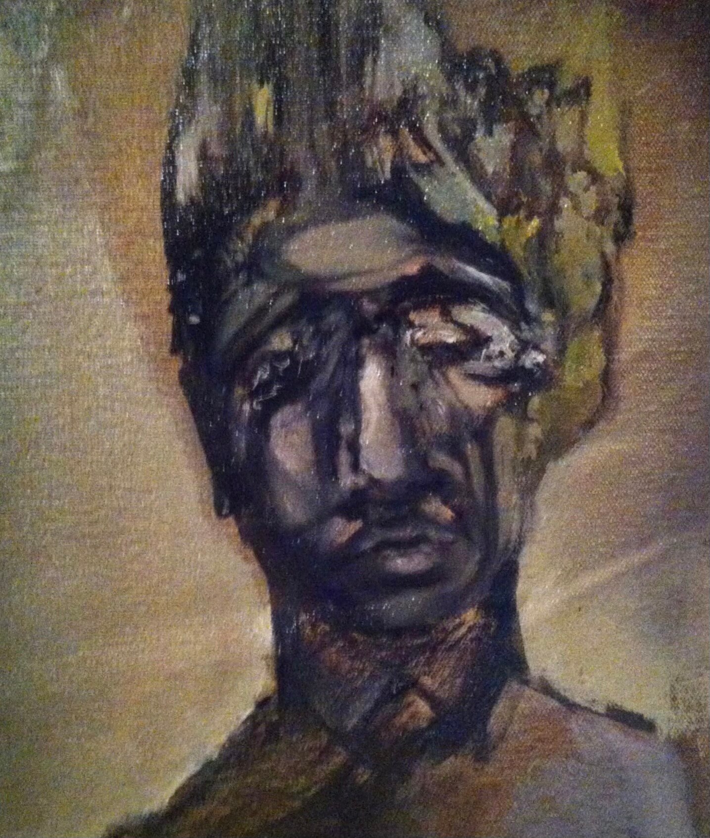 An abstract painting 