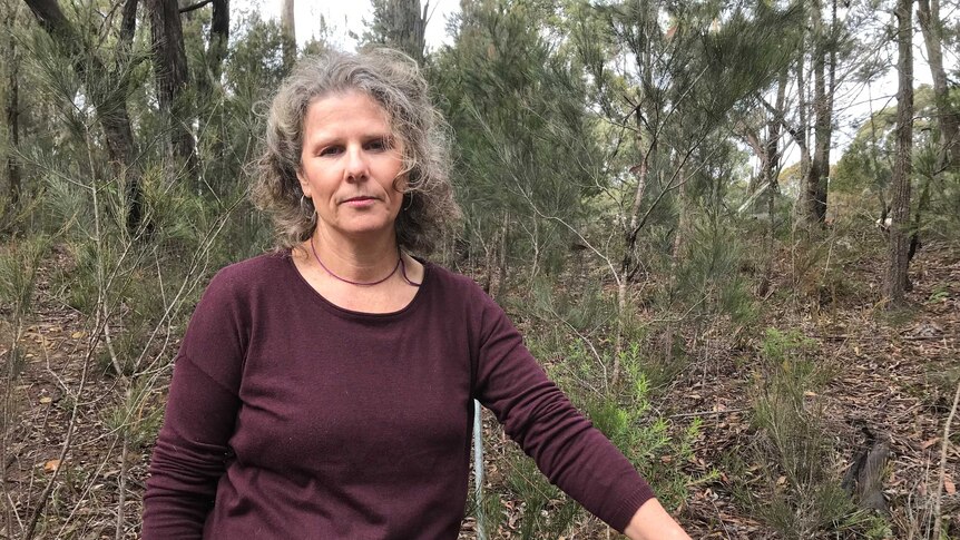 Bernadette Lawler owns a property in Sutton Forest that would border the proposed sand quarry.