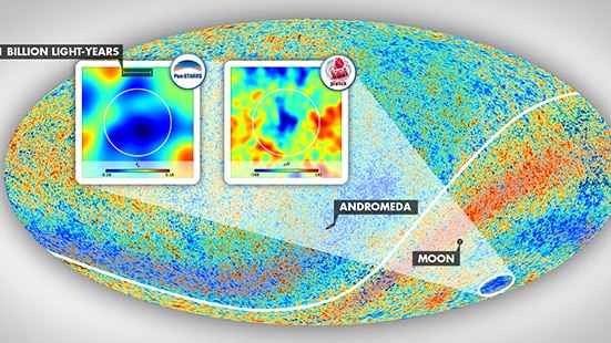 A team of astronomers may have found an explanation for the existence of the Cold Spot