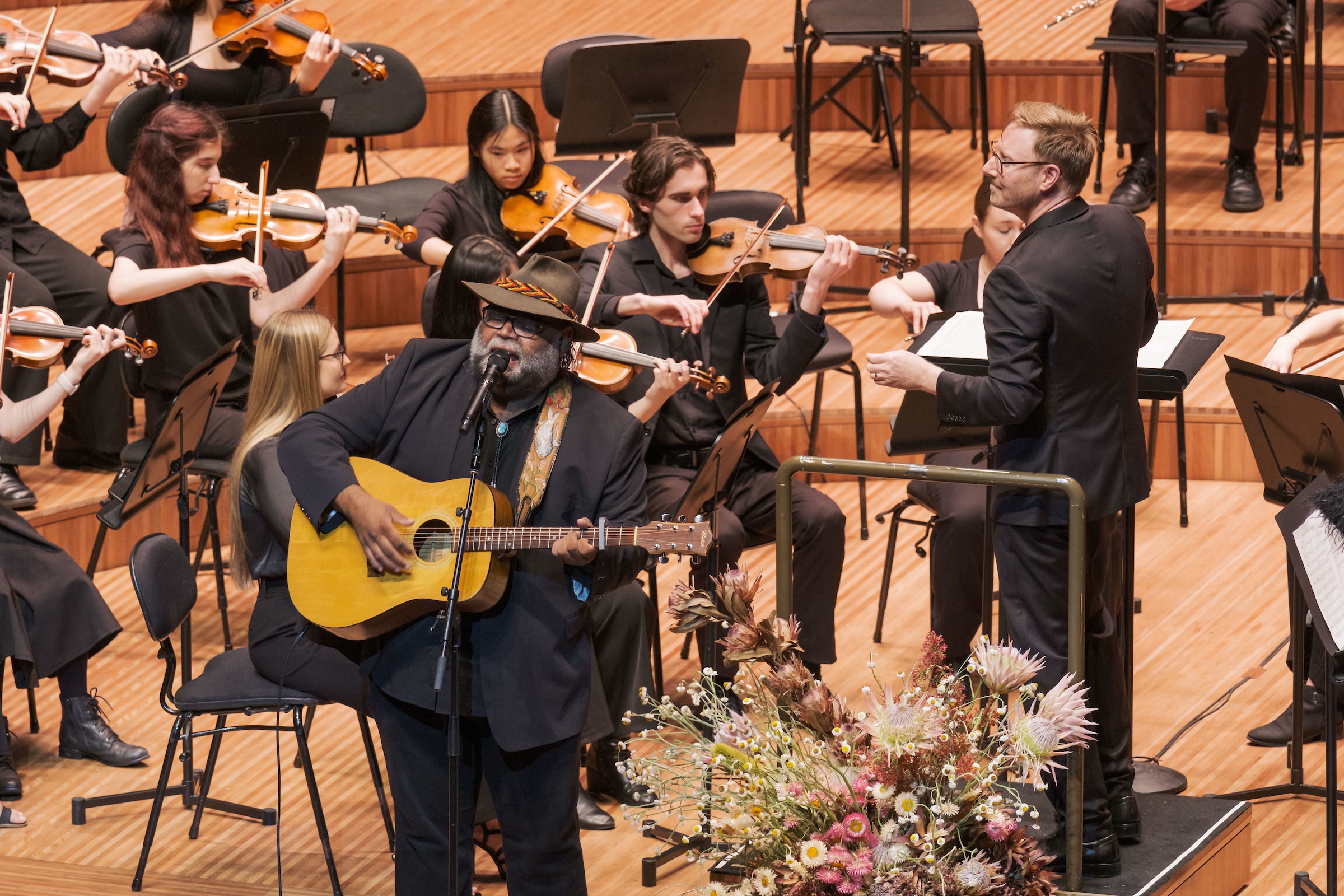 Leroy Johnson Performing