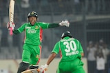 Sheer delight ... Bangladesh didn't read the script as it crashed Tendulkar's ton party