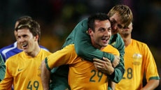 The Socceroos have qualified for the Asian Cup finals after beating Kuwait 2-0.