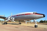 Restored Lockheed Super Constellation in Longreach